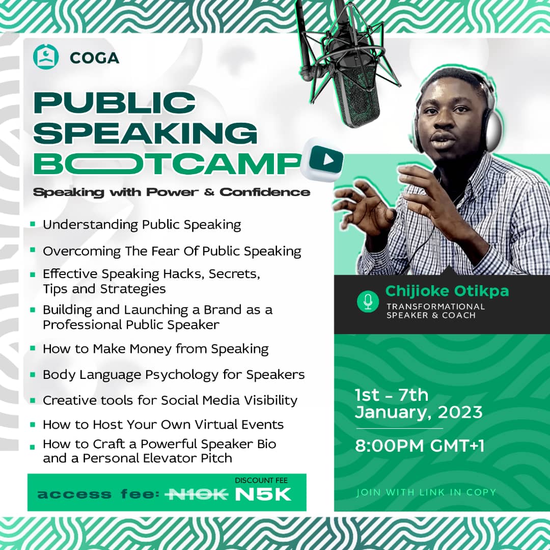 Public Speaking Bootcamp