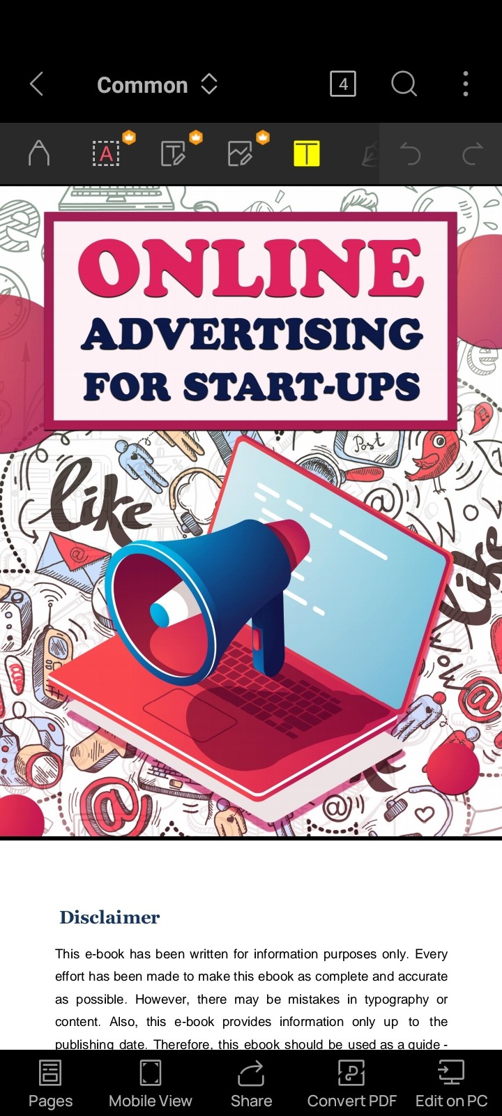 Online Advertising For Start-ups