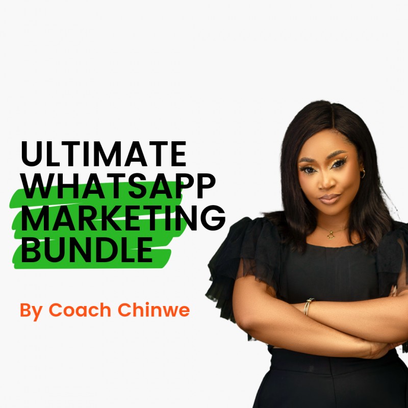 ULTIMATE WHATSAPP MARKETING BUNDLE (Whatsapp A.I. MAGIC + DONE FOR U AUTOMATION SERVICE + whatsapp automation course + whatsapp growth + sales strategy+ how to sell to Nigerians) )