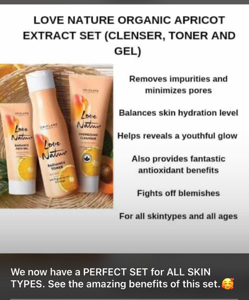 Love Extract Buy Love Nature Organic Apricot Extract Set by Chioma Aniegbo on Selar