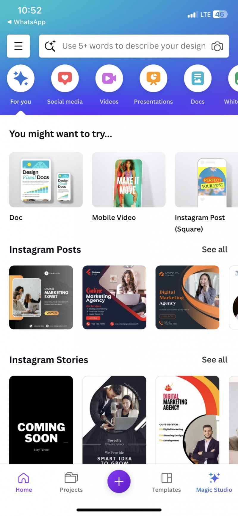 access to Canva pro
