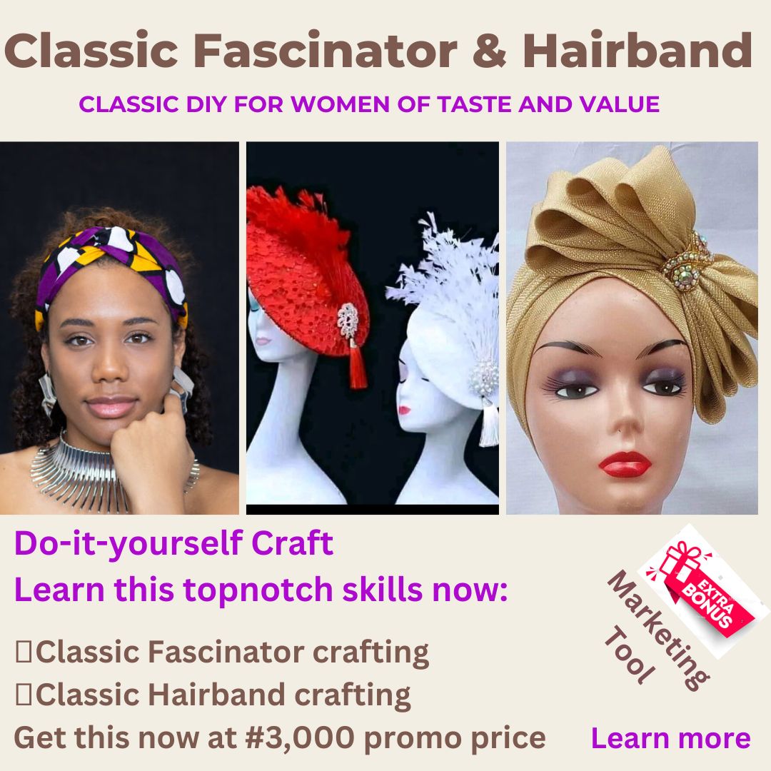 Topnotch Fascinator & Hairband (Bonus)