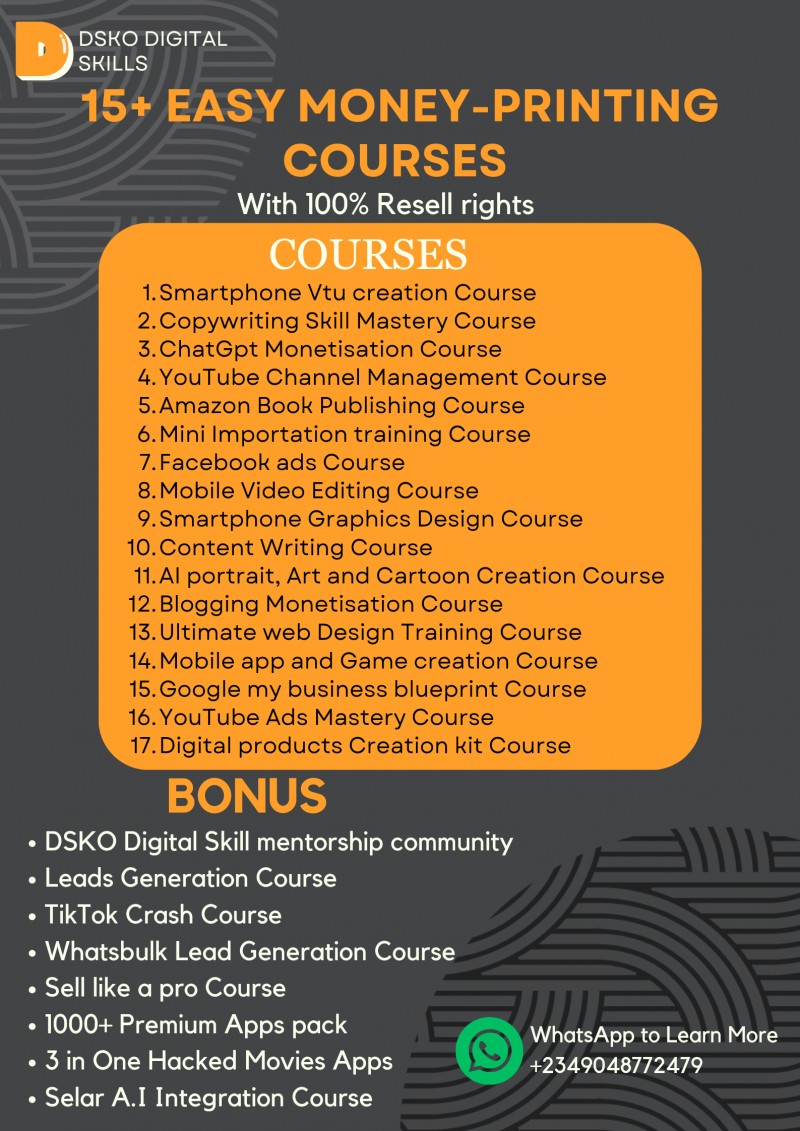 DSKO DIGITAL SKILLS COURSE