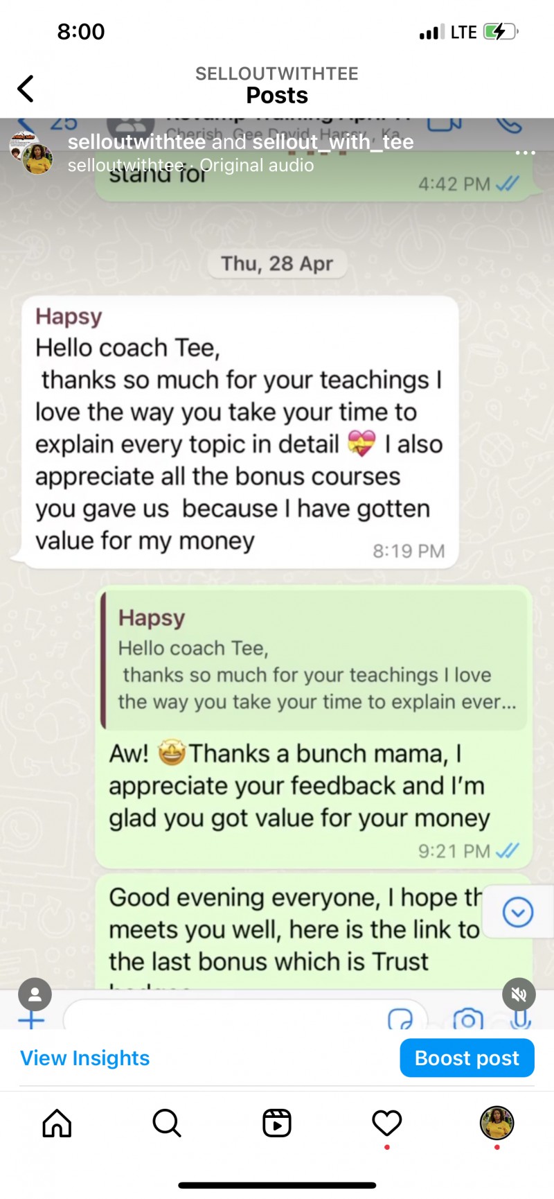 Customer review 10