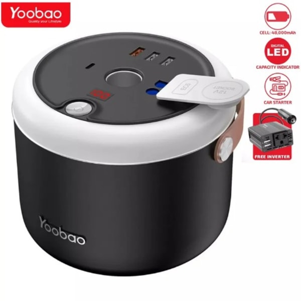 Yoobao Multi Functional Power Station Pd Quick Charge Power Bank - 48000mAh