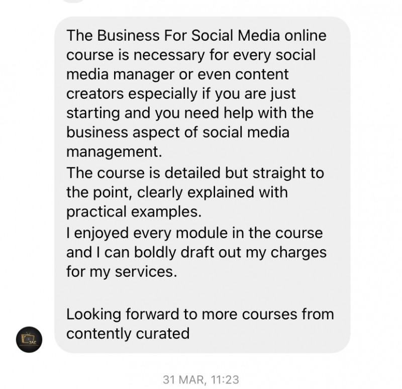 Customer review 2