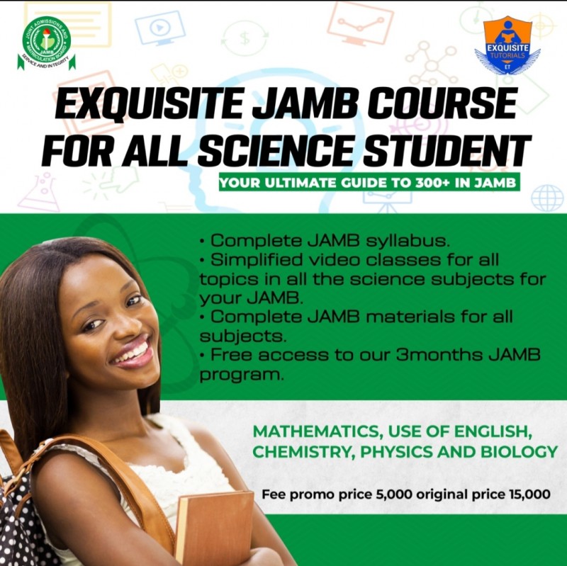 CurrentNG Exquisite JAMB Tutorials