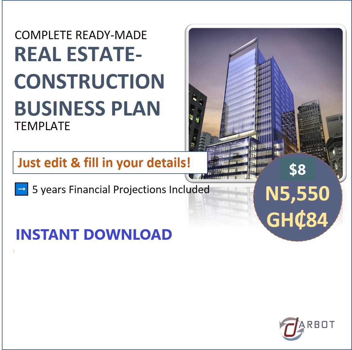 Buy Complete Ready Made Real Estate Construction Business Plan By