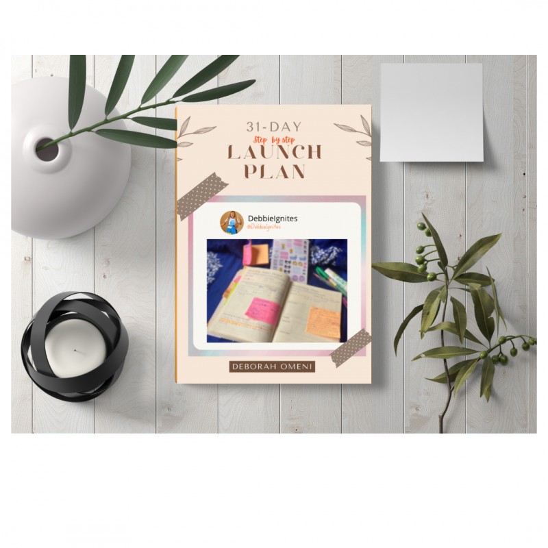 31-Day Step by Step marketing launchpad - Organic marketing made easy