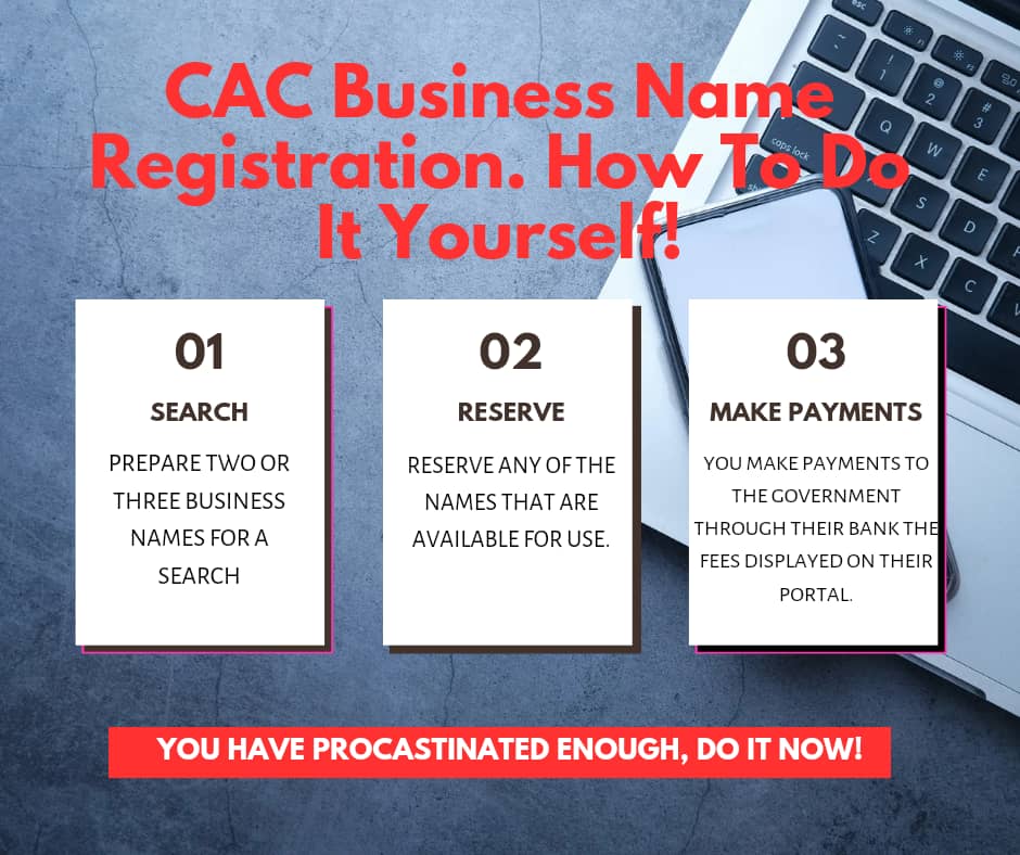 Pruben Buy CAC BUSINESS NAME REGISTRATION COURSE by Pruben Investments on Selar