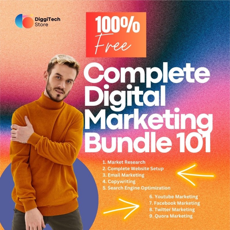 Buy Free Complete Digital Marketing Bundle 101 by DiggiTech Store on ...