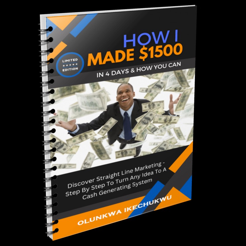 How I Made $1500 in 4 Days & How You Can
