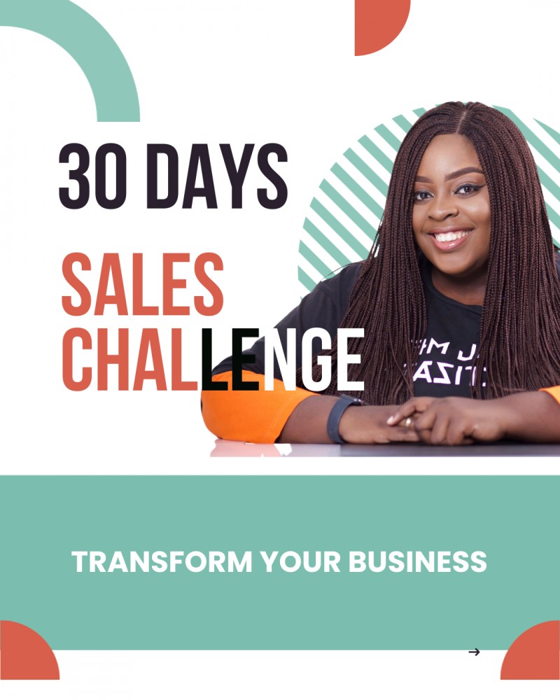 THE 30 DAYS SALES CHALLENGE