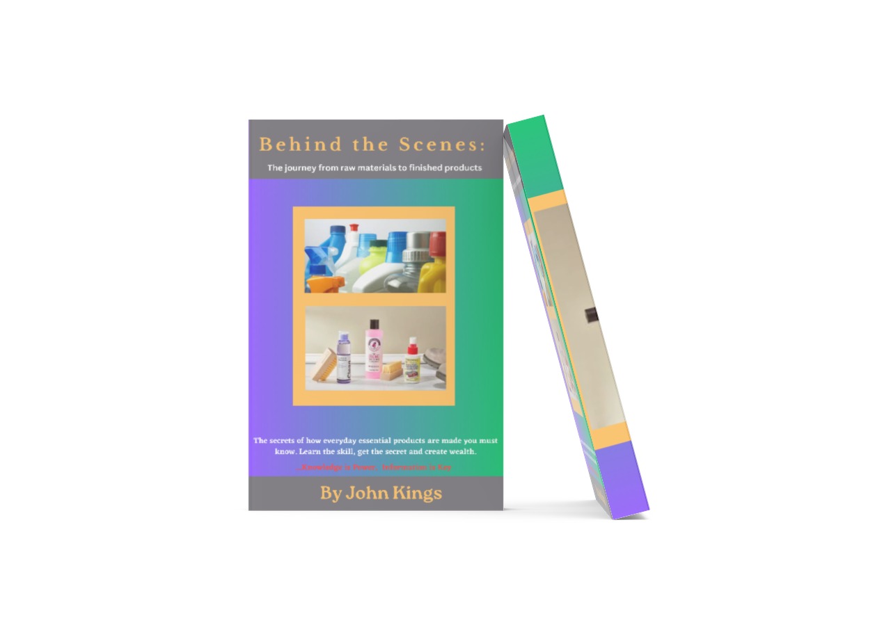 Behind The Scenes: The Journey from Raw Materials to Finished Products