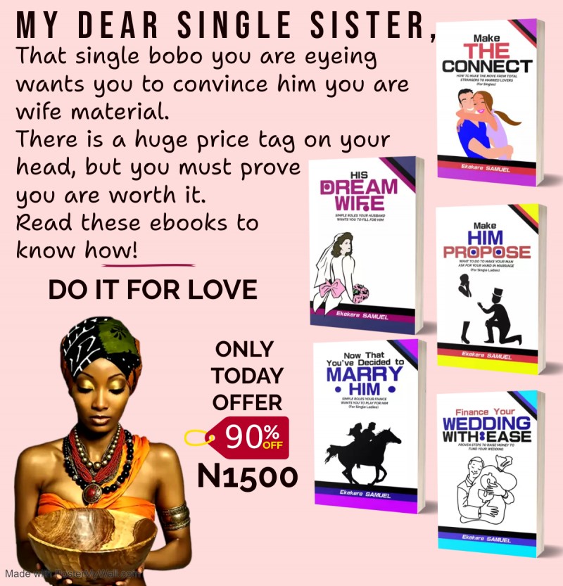 SPECIAL SINGLE LADIES EBOOK BUNDLE OFFER
