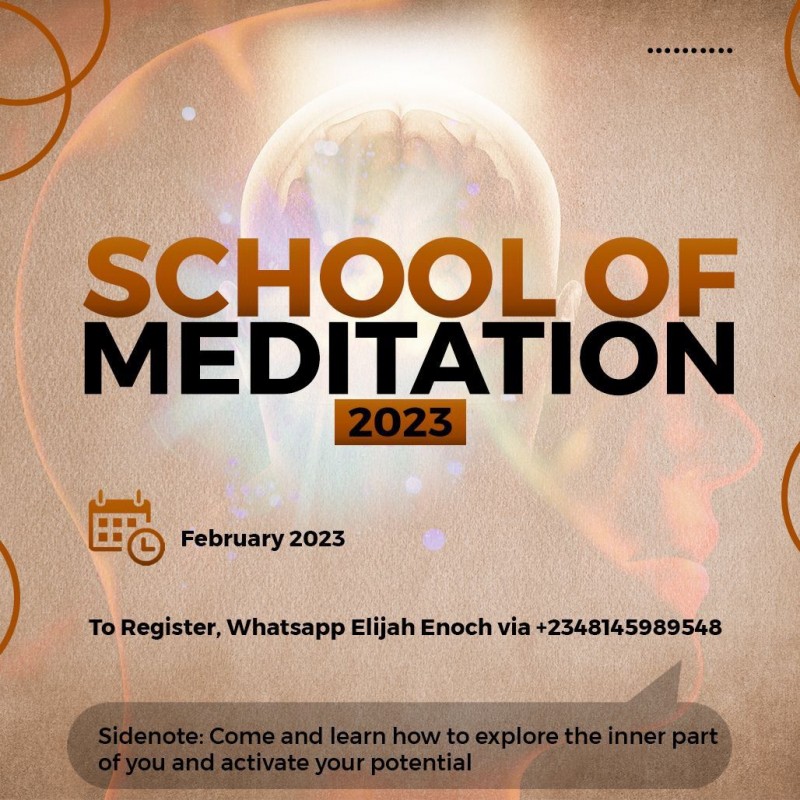 School of meditation