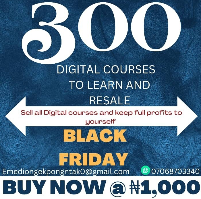 Buy DIGITAL ONLINE SKILL COURSES by Emediong Ekpongntak on Selar