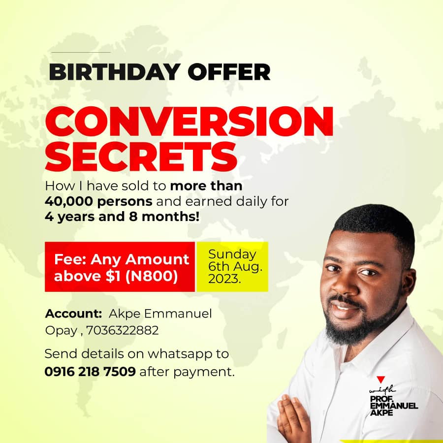 Conversion Secrets