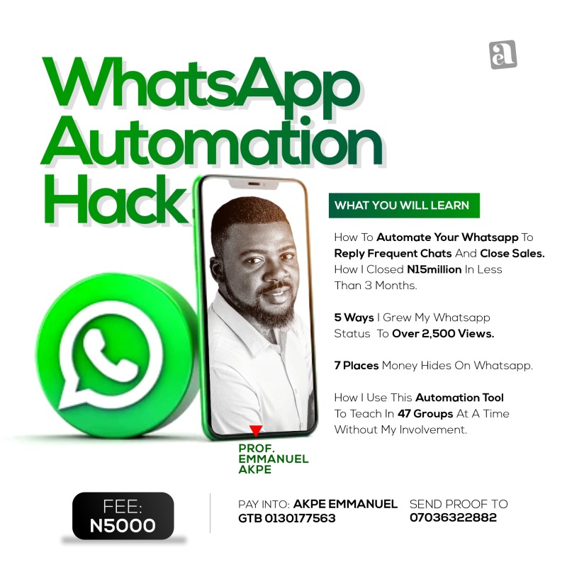 Whatsapp Automation Hack