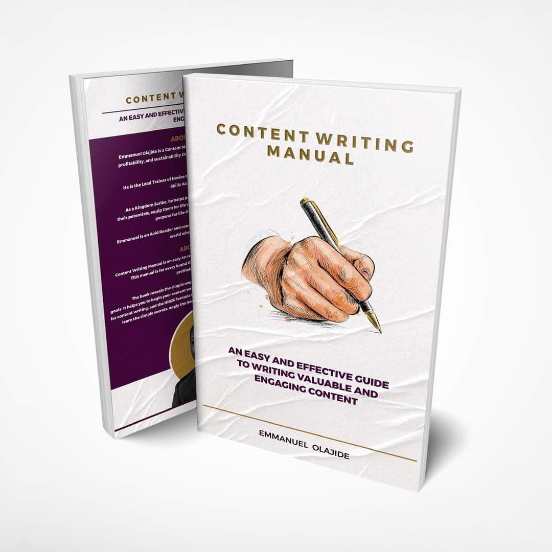 CONTENT WRITING MANUAL