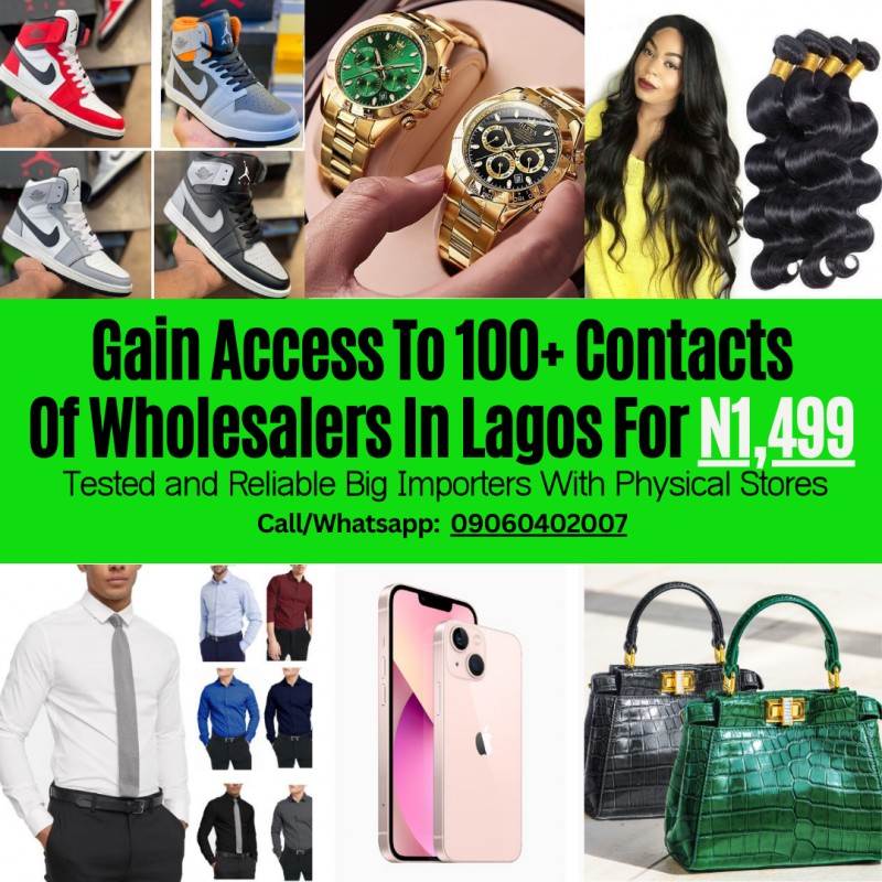 100+ Contact List Of Tested and Reliable Big Importers In Lagos