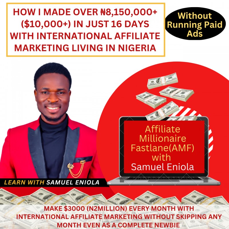 Affiliate Millionaire Fastlane (AMF)**