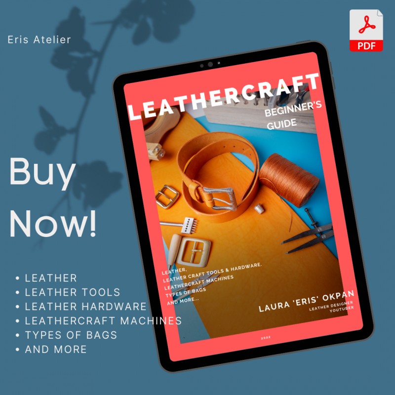 Leathercraft Beginner's Guide. Vol 1- E-BOOK