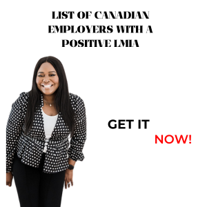 List of Canadian Employers with positive LMIAs - Updated 2024