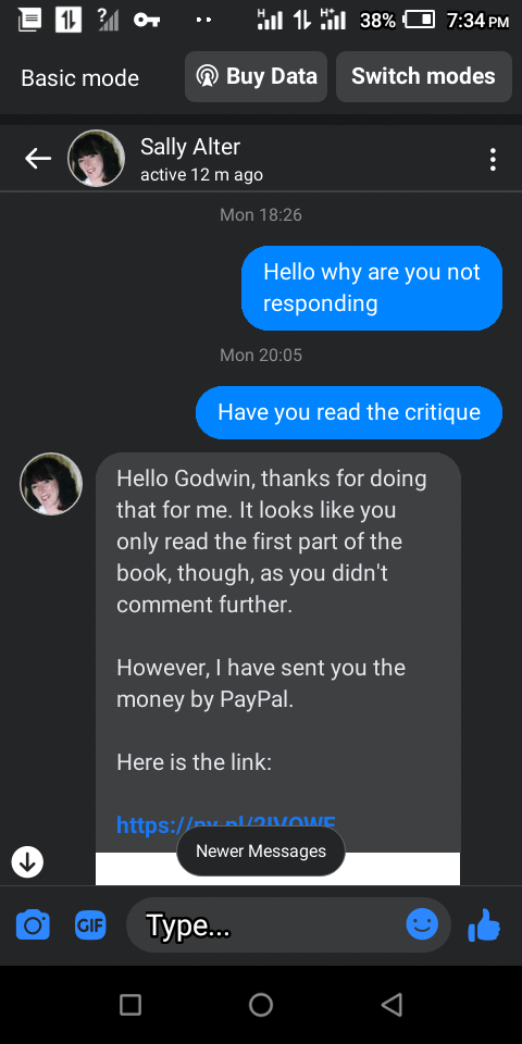 Customer review 1