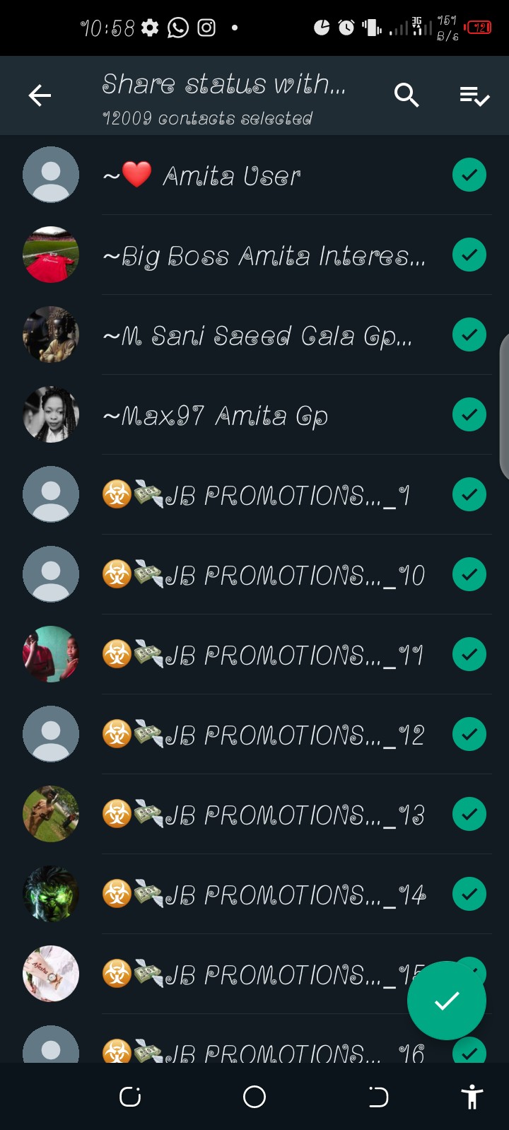 Get any amount viewers or contact and send any amount message you like to any country code number with this app you can use this app you wanna buy to save group number