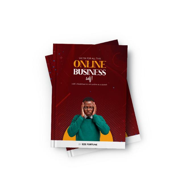 WETIN 4ALL DIS ONLINE BIZ