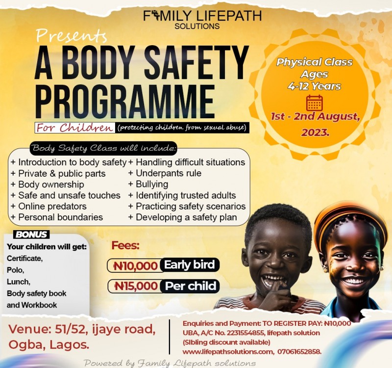 Body Safety Training for Children