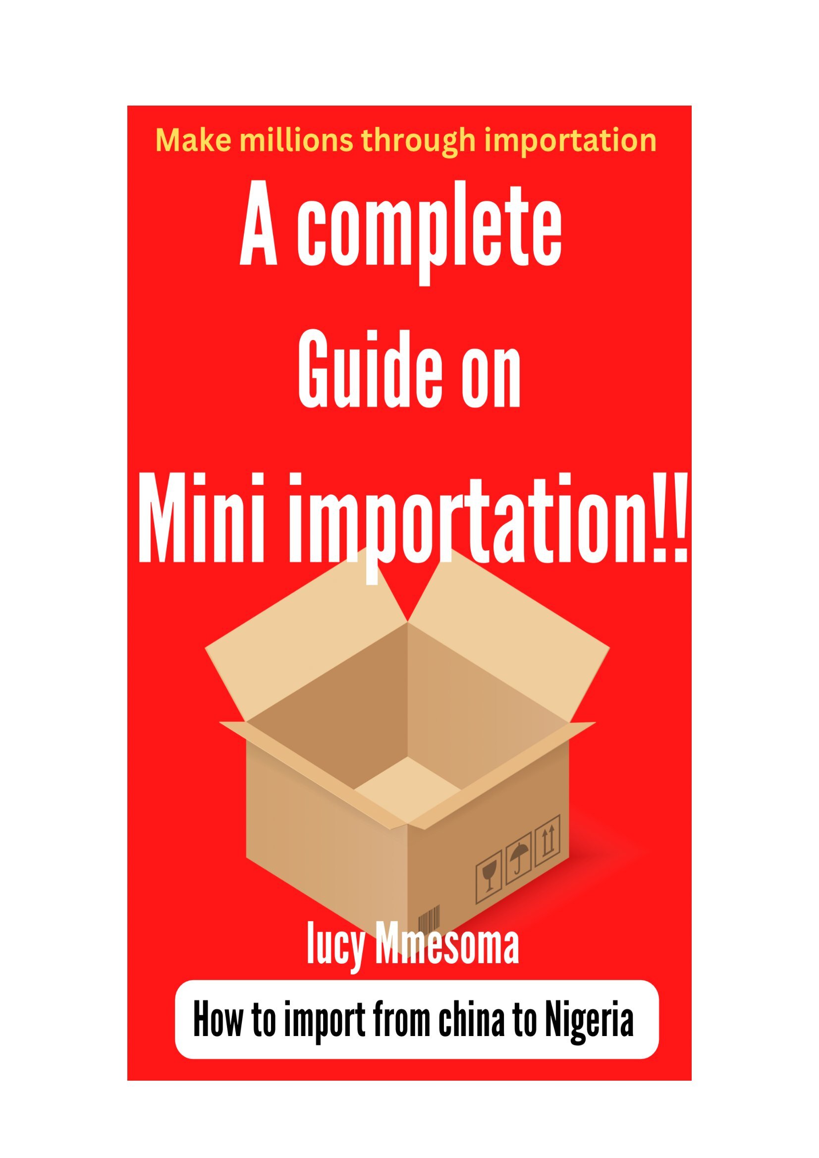 Buy A complete guide on mini importation by Faith ijere on Selar