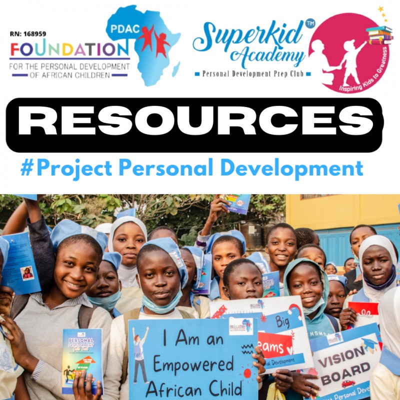 Resources For Project Personal Development