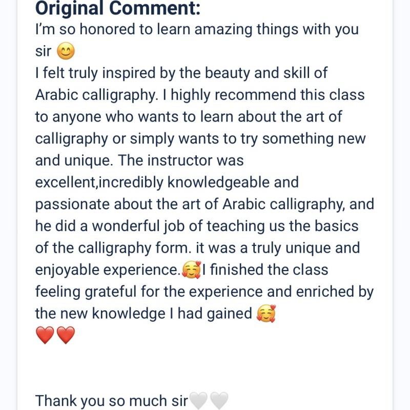 Customer review 9
