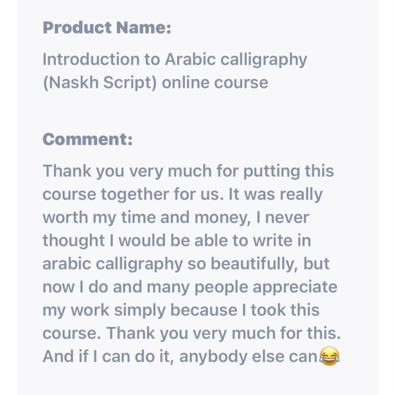 Customer review 10