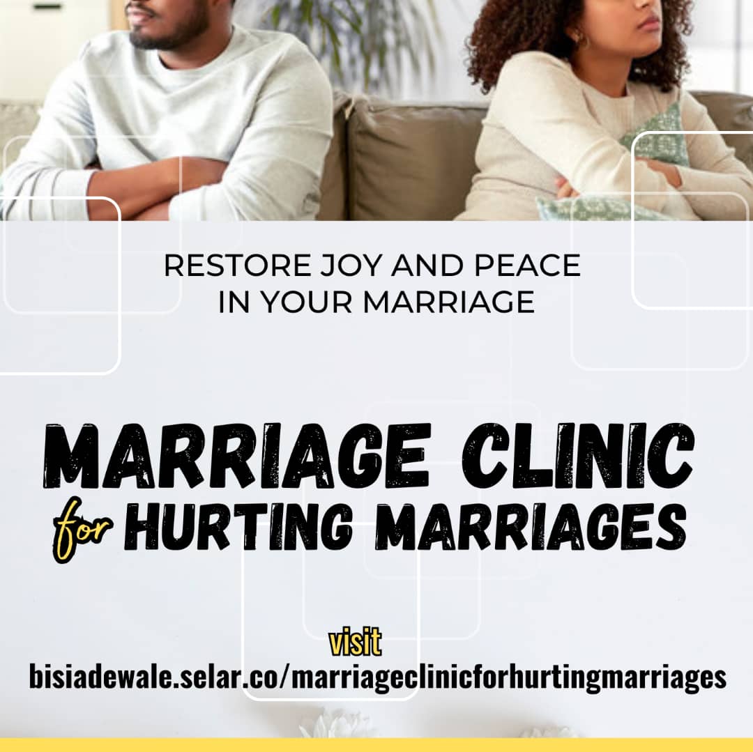 MARRIAGE CLINIC FOR HURTING MARRIAGES
