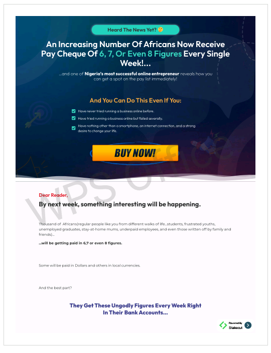 Buy Affiliate marketing pilot Blueprint by Fatima Abdulrahman on Selar