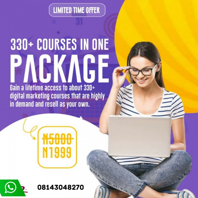 Buy PLR COURSES TO RESELL AS YOUR'S by Felix Bala on Selar