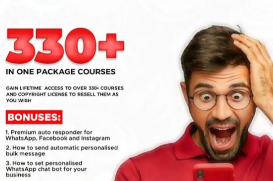 Buy 330+ In One Package course by Millionaires Hub on Selar