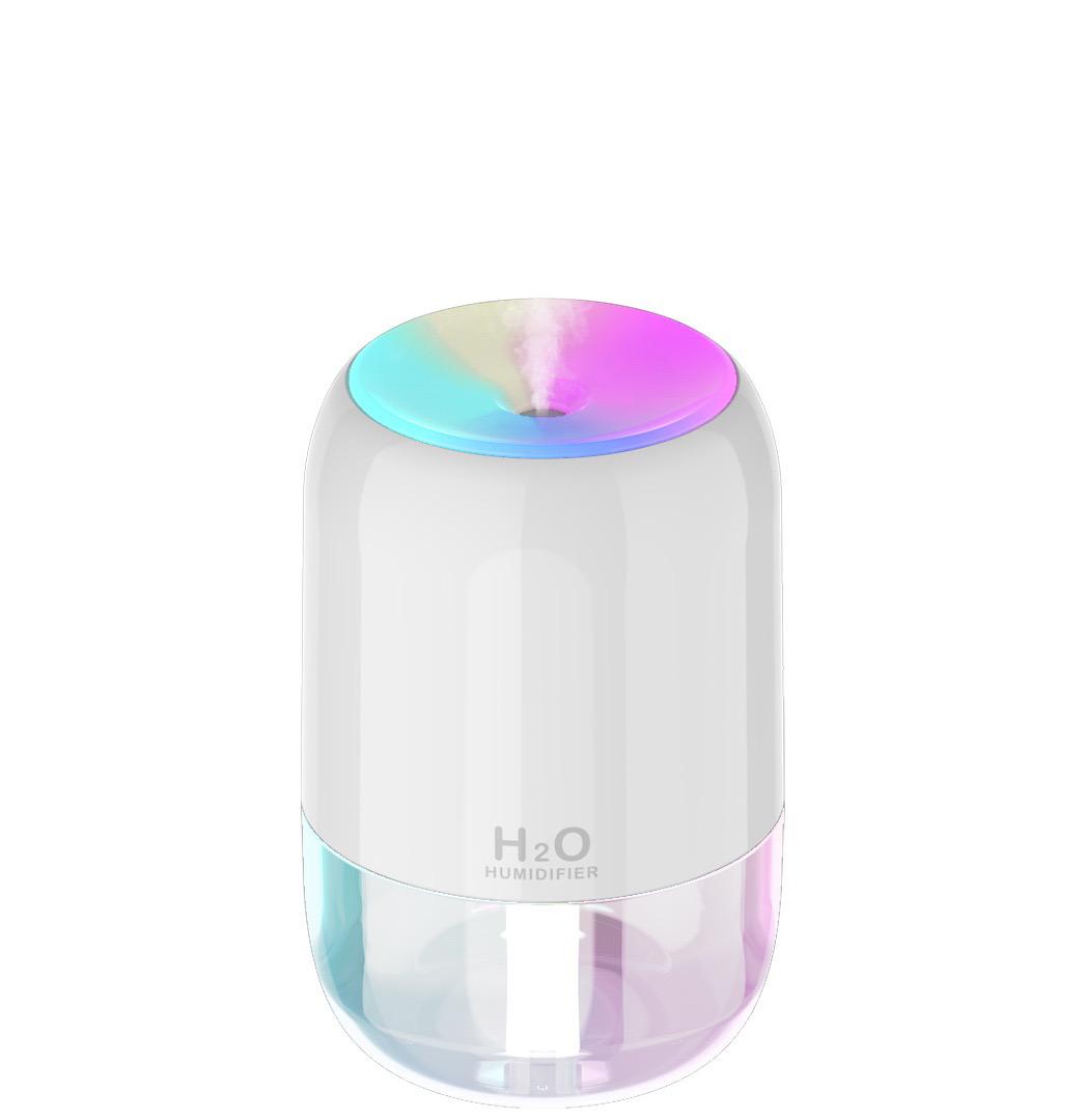 Portable mini air humidifier 200ml + free essential oil