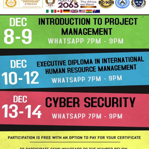 Intro to Project Mgt, IHRS and Cyber Security