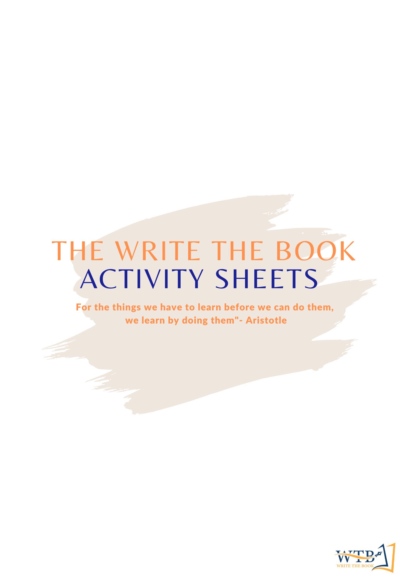 The Write the Book Activity Sheets