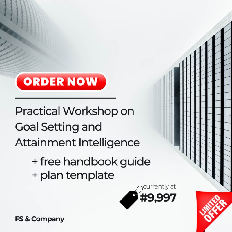 Practical Workshop on Goal Setting and Attainment + Plus Handbook + Template