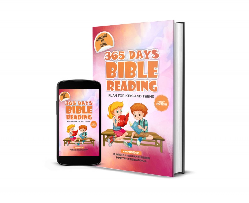 365 Days Bible Reading plan for Kids and Teens (January - April)