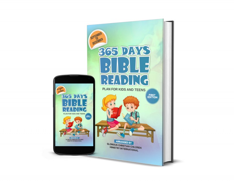 365 Days Bible Reading plan for Kids and Teens (September - Decemeber)