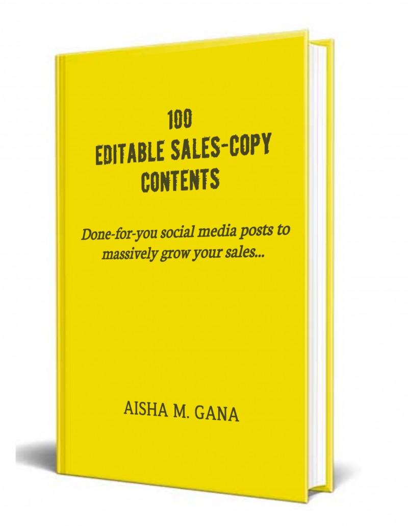 100 EDITABLE SALES-COPY CONTENTS