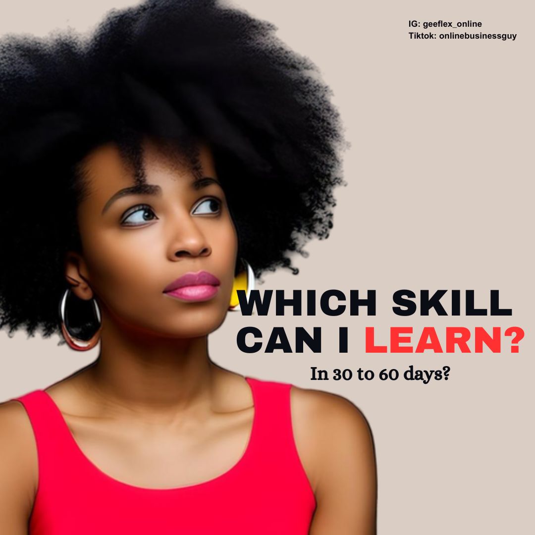 HOT IN DEMAND ONLINE SKILLS ANYONE CAN LEARN IN LESS THAN 30 DAYS