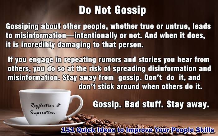Buy Here's why you should not GOSSIP. by Emmanuel omobolanile Francis ...