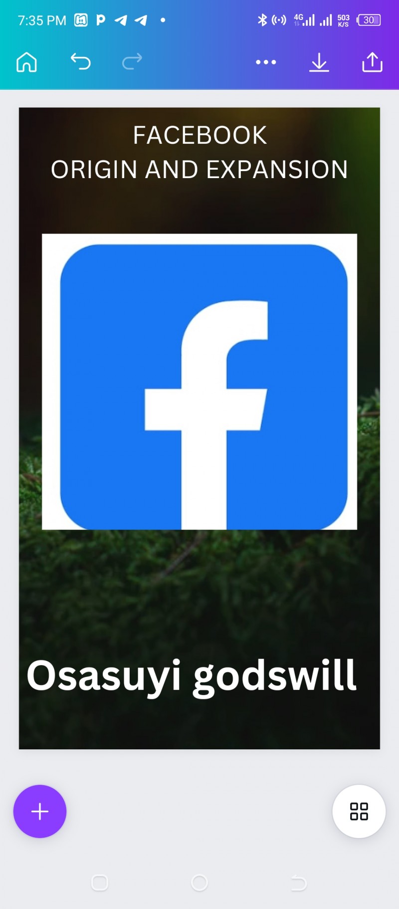 Buy FACEBOOK ORIGIN AND EXPANSION by Osasuyi Godswill on Selar